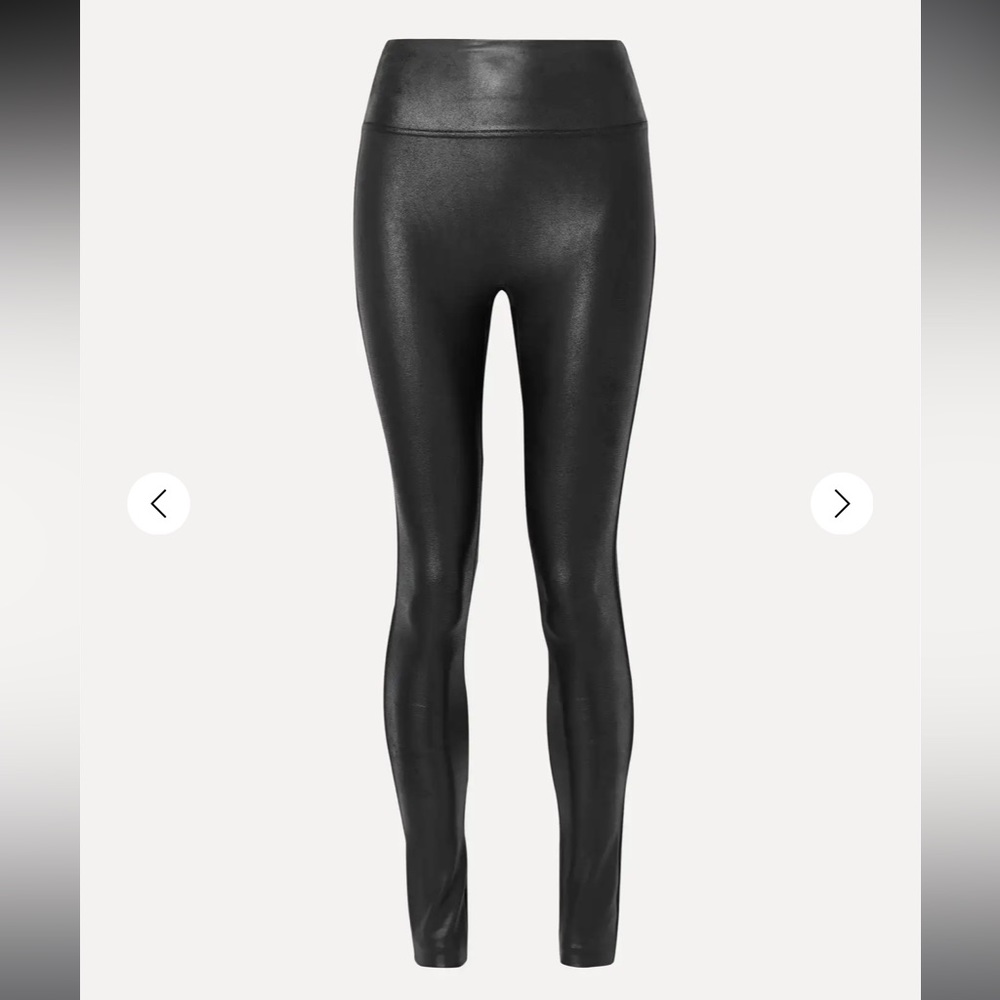 Spanx faux leather leggings